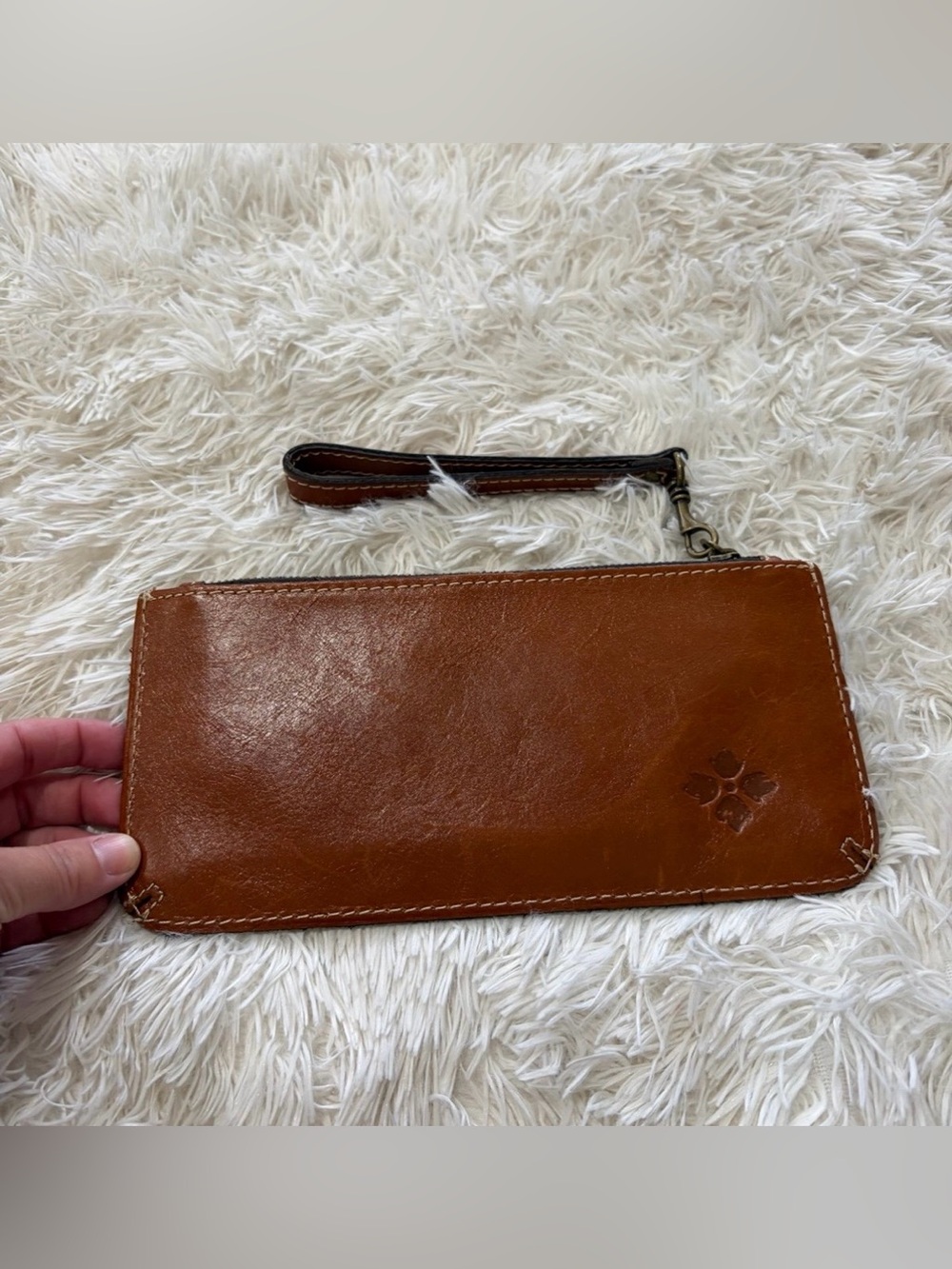 Patricia Nash Leather Wristlet/Clutch/Wallet - NWOT